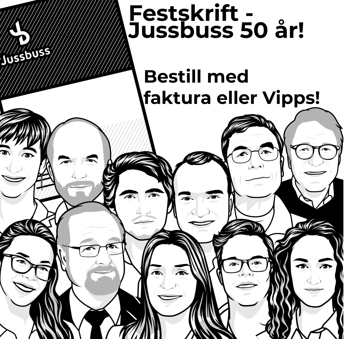 Festskrift til <a href="/Juss_Buss/">Jussbuss</a>! Utrettelige rettsstatsforkjempere feirer år og skriver viktige tekster. Løp og kjøp! #Rettsstat #Rettshjelp #Jussbuss