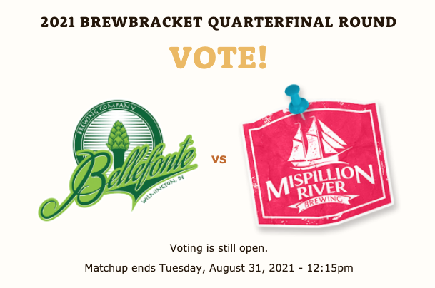 Odessa Brewfest (@odessabrewfest) on Twitter photo With 5 days to go ...Previous champions Bellefonte and Mispillion are in a battle to move to the final round of the #OdessaBrewbracket Voting is open. odessabrewfest.com/brewbracket/be…
<a href="/bellefontebrew/">Bellefonte Brewing Co.</a> <a href="/Mispillion/">Mispillion R Brewing</a>
#brewfest #brewbracket #OdessaBrewfest With 5 days to go ...Previous champions Bellefonte and Mispillion are in a battle to move to the final round of the #OdessaBrewbracket Voting is open. odessabrewfest.com/brewbracket/be…
<a href="/bellefontebrew/">Bellefonte Brewing Co.</a> <a href="/Mispillion/">Mispillion R Brewing</a>
#brewfest #brewbracket #OdessaBrewfest