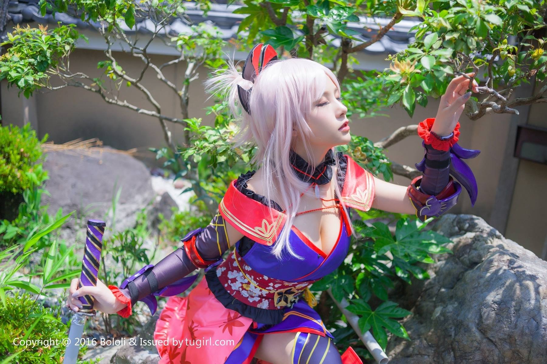 natsumi cosplay miyamoto musashi fgo