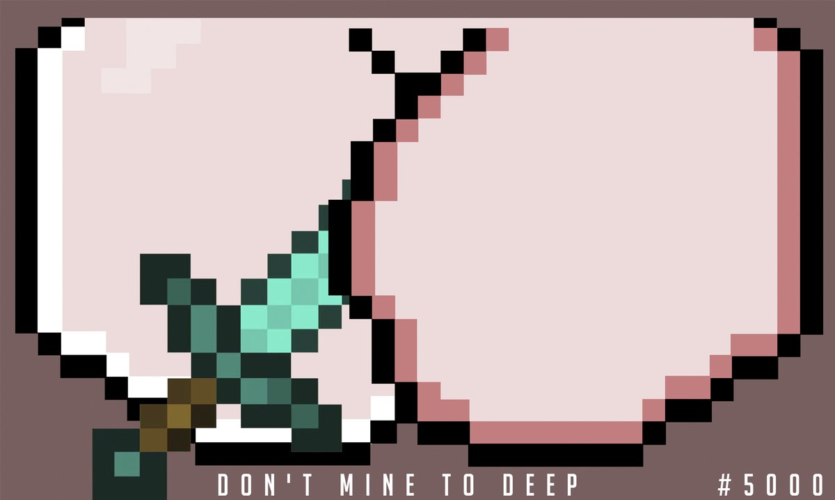 conquer_uranus's tweet image. Third NFT delivered: DON'T MINE TO DEEP

Who isn't a fan of minecraft...., but be careful, because a sword can do a lot of damage in the right place. 

#cryptocurrency #Blockchain #Crypto #memecoins #altcoin