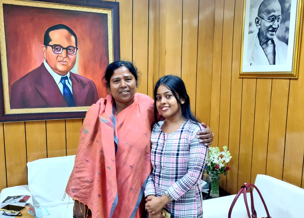 উদয়পুরের নিবাসী অনামিকা পাল আজ আমাকে আরও গর্বিত করলো l আমার সামাজিক ন্যায় ও ক্ষমতায়ন দপ্তরের অধীন অ্যাসিস্ট্যান্ট সেকশন অফিসার পদে কাজে যোগদান করেছে সে l