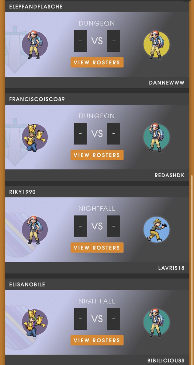 The emperors won the first bout with an impressive score of 13-8 against the German team Guerilla Garbadors <a href="/TrashThatPvPs/">Guerilla Garbodors</a> - which has some of the best players in the world! Tight scores and good battles, well played!

Next up is <a href="/snovertappers/">Snovertappers</a> , last time it was a close win.. 👀