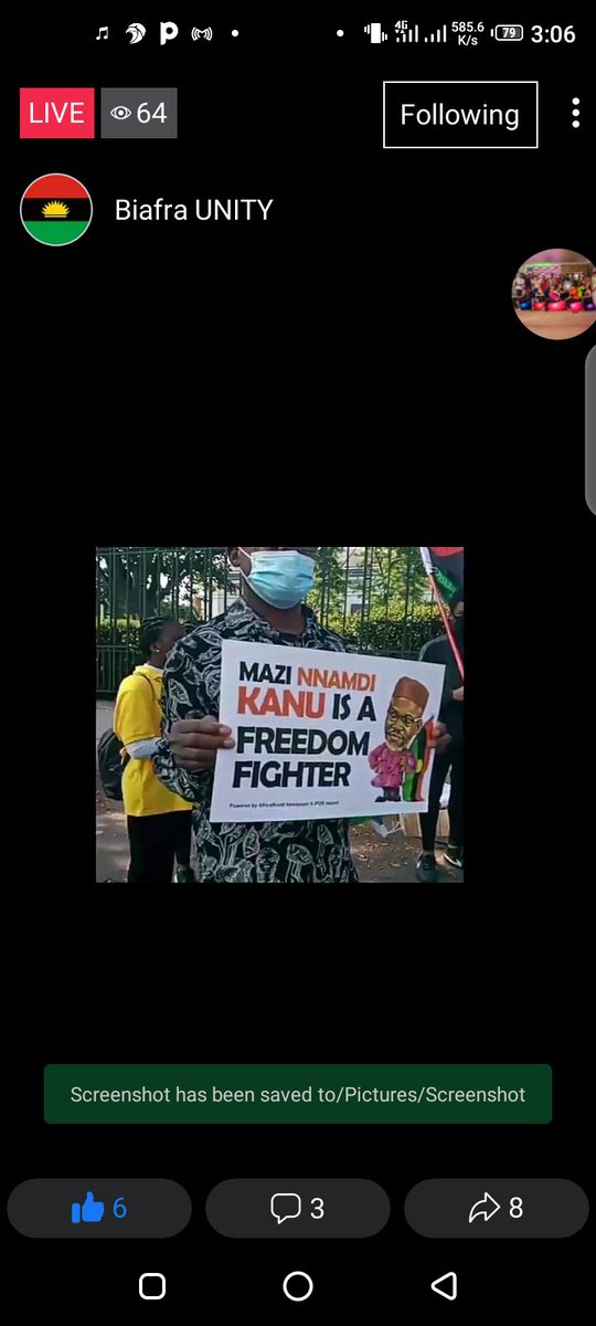 EzeobiZ's tweet photo. #BREAKING26/8/21
Heavy #Protests is currently rocking #BritishEmbassy🇬🇧in #Ireland🇨🇮As #Biafrans Storms there,demand #FreeNnamdiKanuNow whom @NigeriaGov conspired with @PoliceKE,@StateHouseKenya & kidnaped in #Kenya🇰🇪&illegally Extradited back to #Nigeria🇳🇬
@Amaka_Ekwo @UN @GOVUK https://t.co/FYPzFhOdcg
