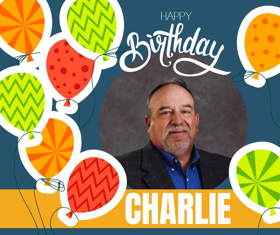 Insure_w_Snyder's tweet photo. 𝐇𝐚𝐩𝐩𝐲 𝐁𝐢𝐫𝐭𝐡𝐝𝐚𝐲 𝐂𝐡𝐚𝐫𝐥𝐢𝐞
Help us in wishing Charlie a very happy birthday🎈🎁

Happy birthday, Charlie, we hope you have a great day! https://t.co/Jc1lkGW5Lq