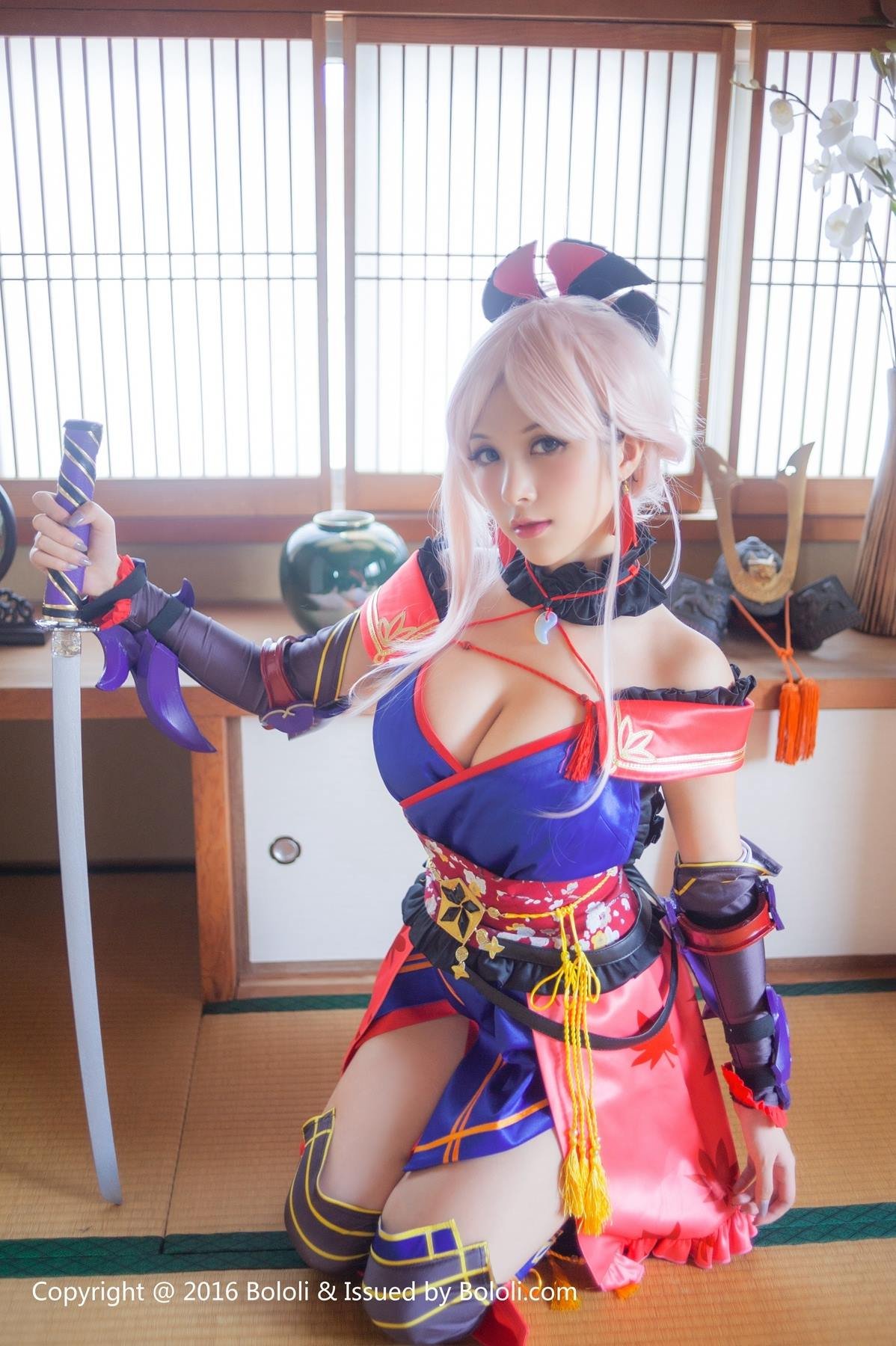 natsumi cosplay miyamoto musashi fgo