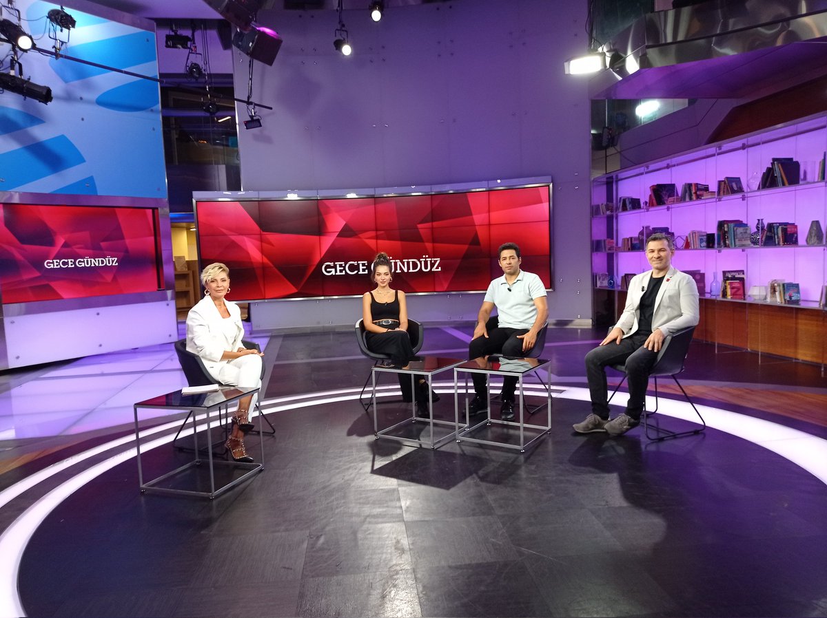 Birazdan 'Kilit' filminin oyuncuları <a href="/mert__firat/">Mert FIRAT</a> , <a href="/RealMelisaPamuk/">Melisa</a> ve yönetmeni <a href="/ntv/">NTV</a>'de