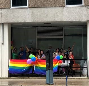 CSC_SCC_en's tweet image. In honour of @PSPW2021, check out these #TBT photos of staff participating in pride events across the country. #CSCPride