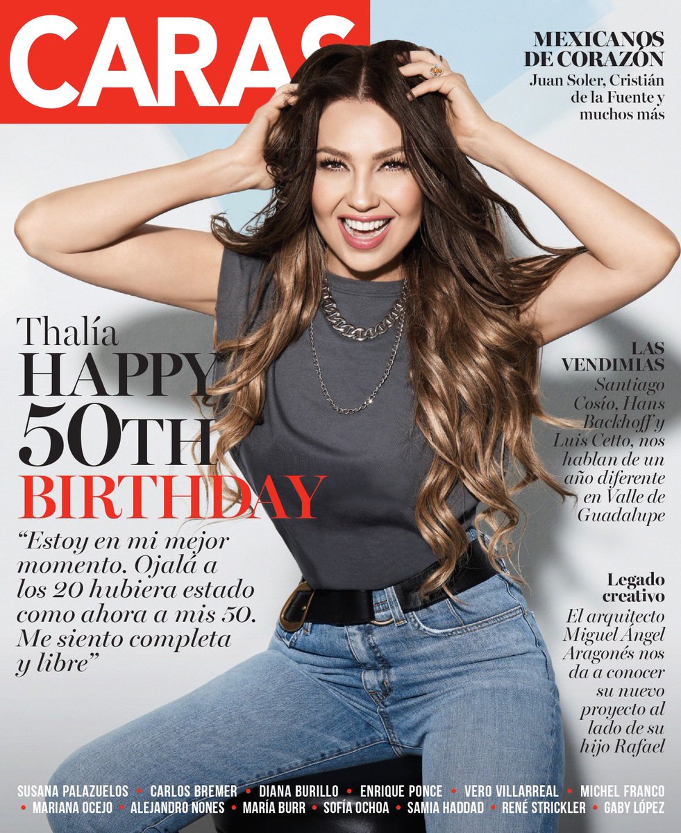 De esta manera Thalía celebró sus 50 años 2 De esta manera Thalía celebró sus 50 años