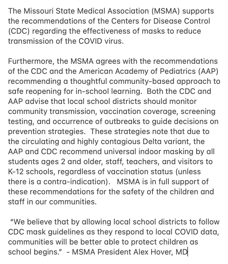 MO State Medical Assn tweet media