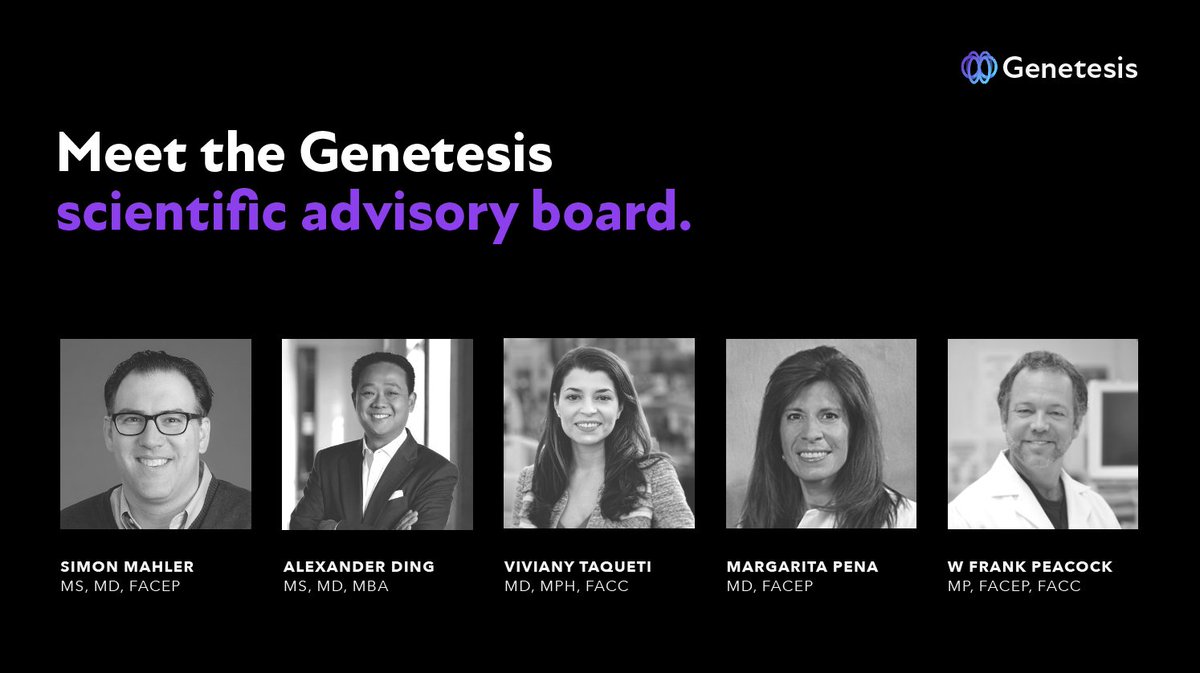 We are honored to announce today the formation of our Scientific Advisory Board.

The group is comprised of world-class experts, researchers and thought leaders spanning cardiology, emergency medicine and radiology.

Read our full press release here: lnkd.in/dJQKmARV