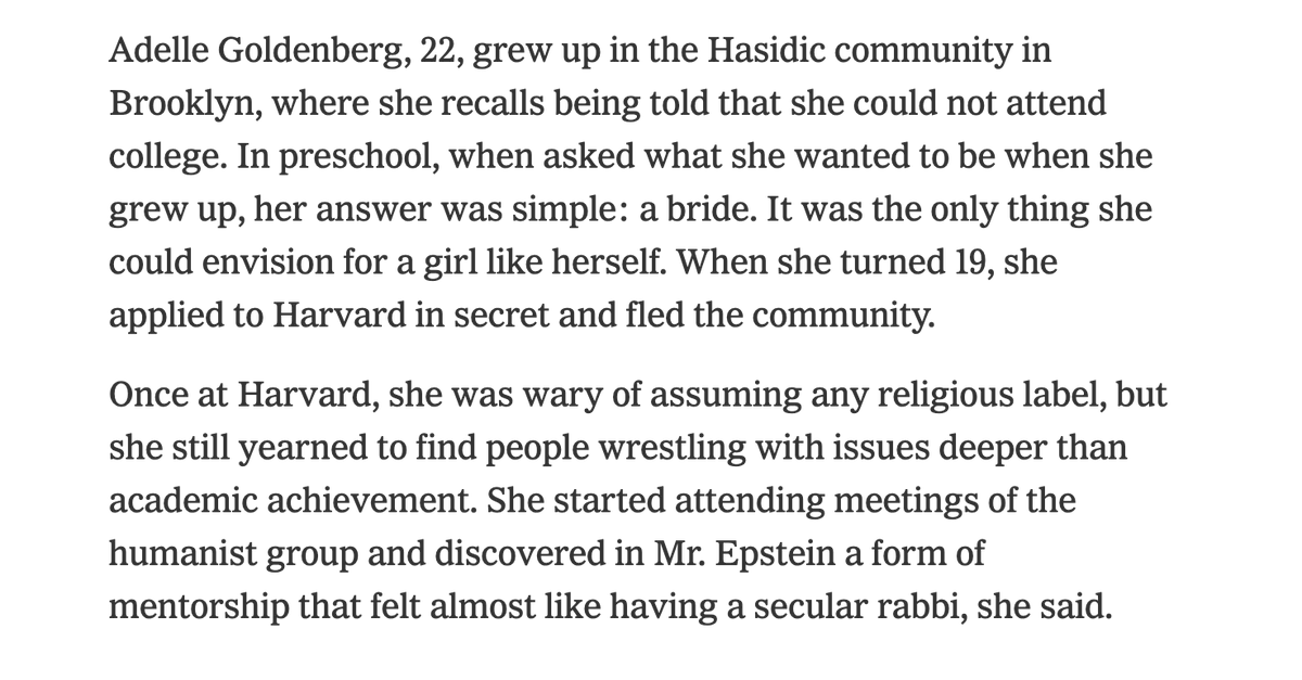 Emma Goldberg Harvard Has A New Head Chaplain And He S An Atheist For Nytnational I Wrote About The Nones Students Looking For Religious Community Without God At A School