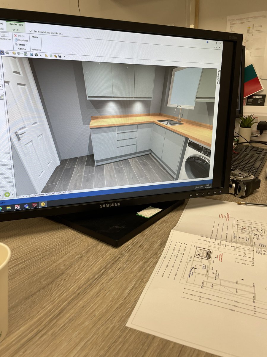 #currentview #kitchenplanning @HowdensJoinery