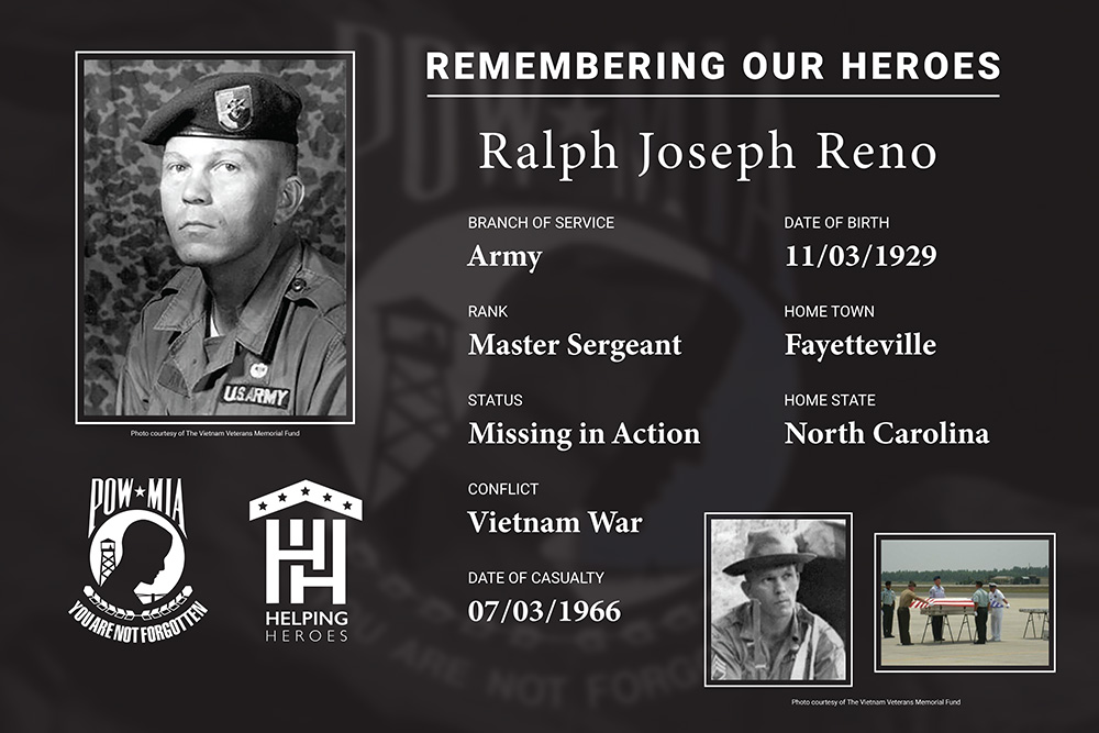 FreedomCar2's tweet photo. Freedom Car's upcoming race at Caraway Speedway is dedicated in honor of: Master Sargeant Ralph Joseph Reno of Fayetteville, North Carolina
Read more: https://t.co/v5Buh3iPs8
#pow #mia #powmia #youarenotfogotton #military #freedomcar #HelpingHeroes #76POWMIAFreedomCar https://t.co/7BzavP0quL