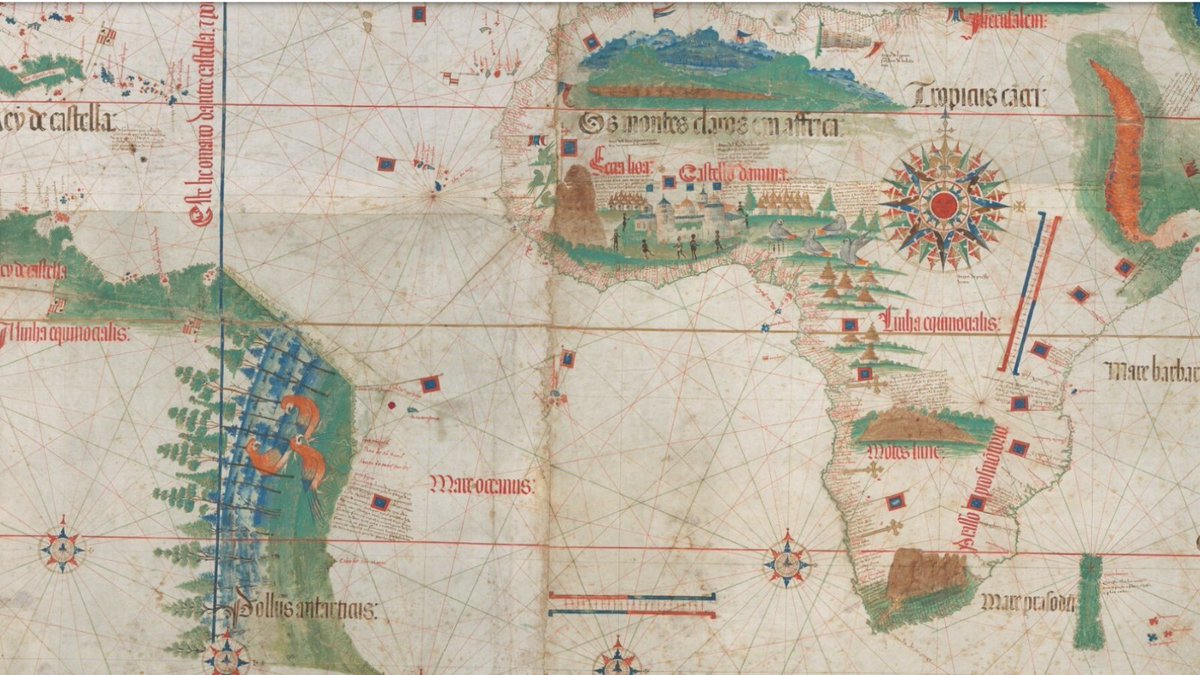 GaEstensi's tweet image. #quizmap 🗺️
Il capolavoro cartografico della nostra collezione è sicuramente la Mappa del Cantino, una delle più antiche e importanti mappe al mondo. È nota per un dettagli davvero speciale. Sapete qual è? 
👉Domani la soluzione!