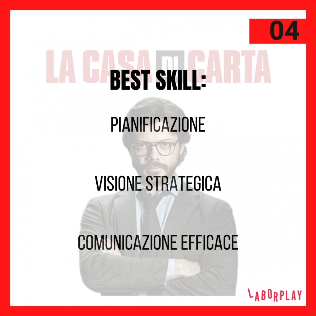 NOME: Sergio Marquina alias #IlProfessore

Profilo #PLAY: 𝐀𝐍𝐀𝐋𝐈𝐓𝐈𝐂𝐎

-
Chi di voi si rivede in questo profilo?

#casadicarta
#unpersonaggioalgiorno