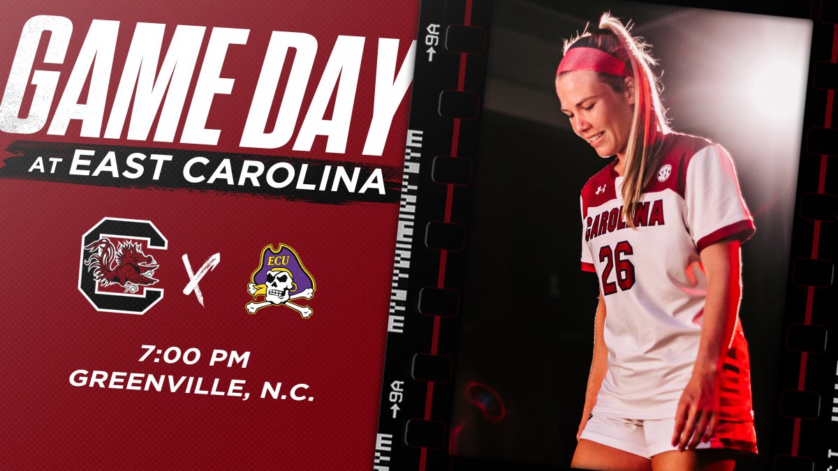 GamecockWSoccer's tweet photo. 🚍 Road trip part ✌️

⏰ 7 PM ET
📍 Greenville, N.C.
🏟️ Johnson Stadium
📊 https://t.co/MzrC9LVLaK
📱💻 @ESPNPlus
https://t.co/unwYY6MrQO

#Gamecocks 
#SECSOC https://t.co/wBN1J1ebxs
