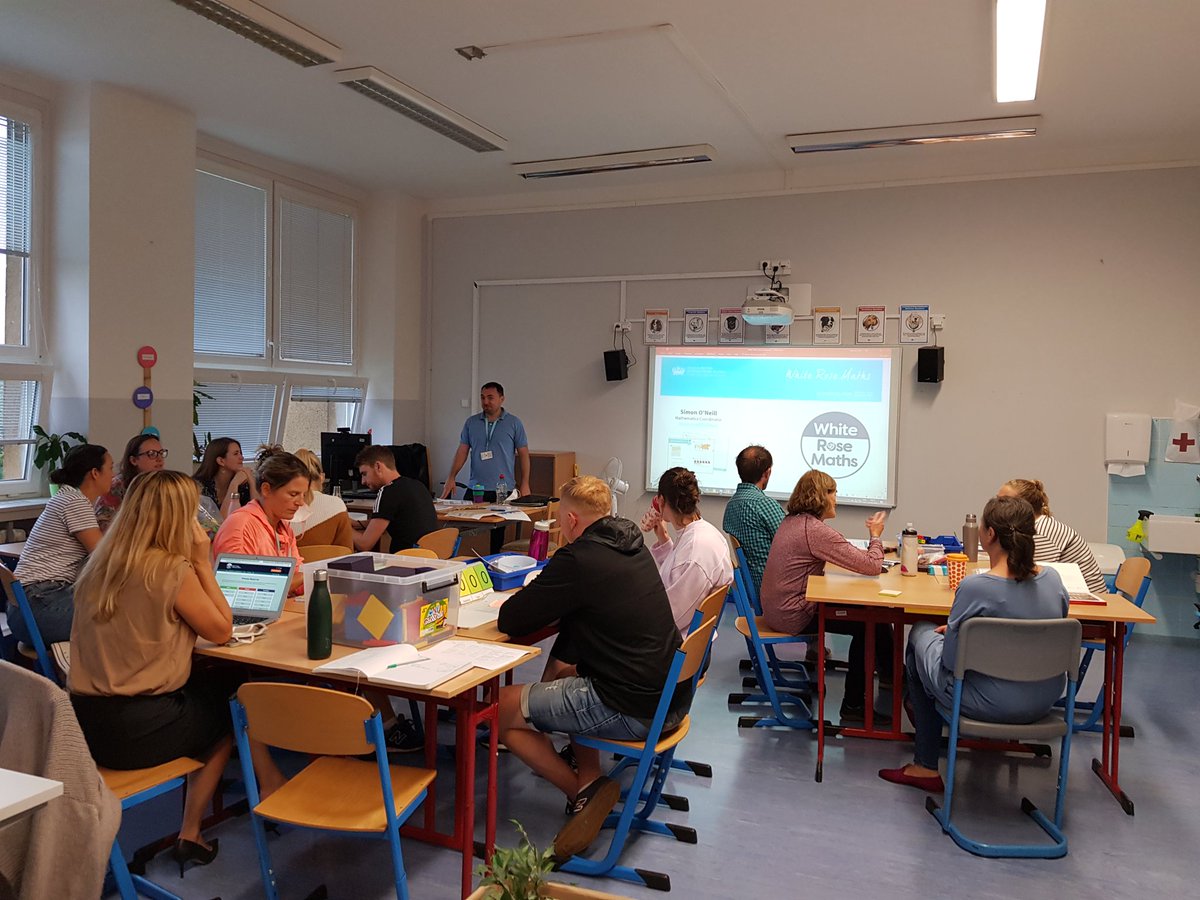 TeachMrsMcCloy's tweet photo. Vlastina teachers have been busy learning all about the exciting changes to our curriculum. Thank you to all of our coordinators for your hard work &amp; dedication. @PBISVlastina @PBISCZ  #whiterosemaths #English #Creativecurriculum #switchedoncomputing https://t.co/8Ul5Ok50wl