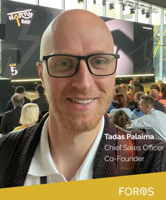 forosplatform's tweet photo. Another exciting day! Our Co-Founder Tadas Palaima is visiting #Estonia 🇪🇪 and participating at @startupdayfest 🙌

Reach out if you want to meet! 🌲

#startups #entrepreneurs #estonia #startupday #greentech https://t.co/PPxfJrjXeH