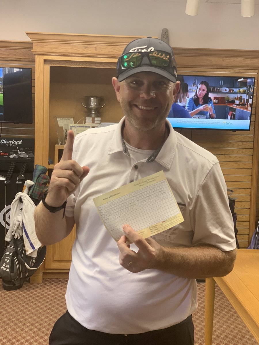 Congratulations to ADAM DEMARK for a hole in one on #4!