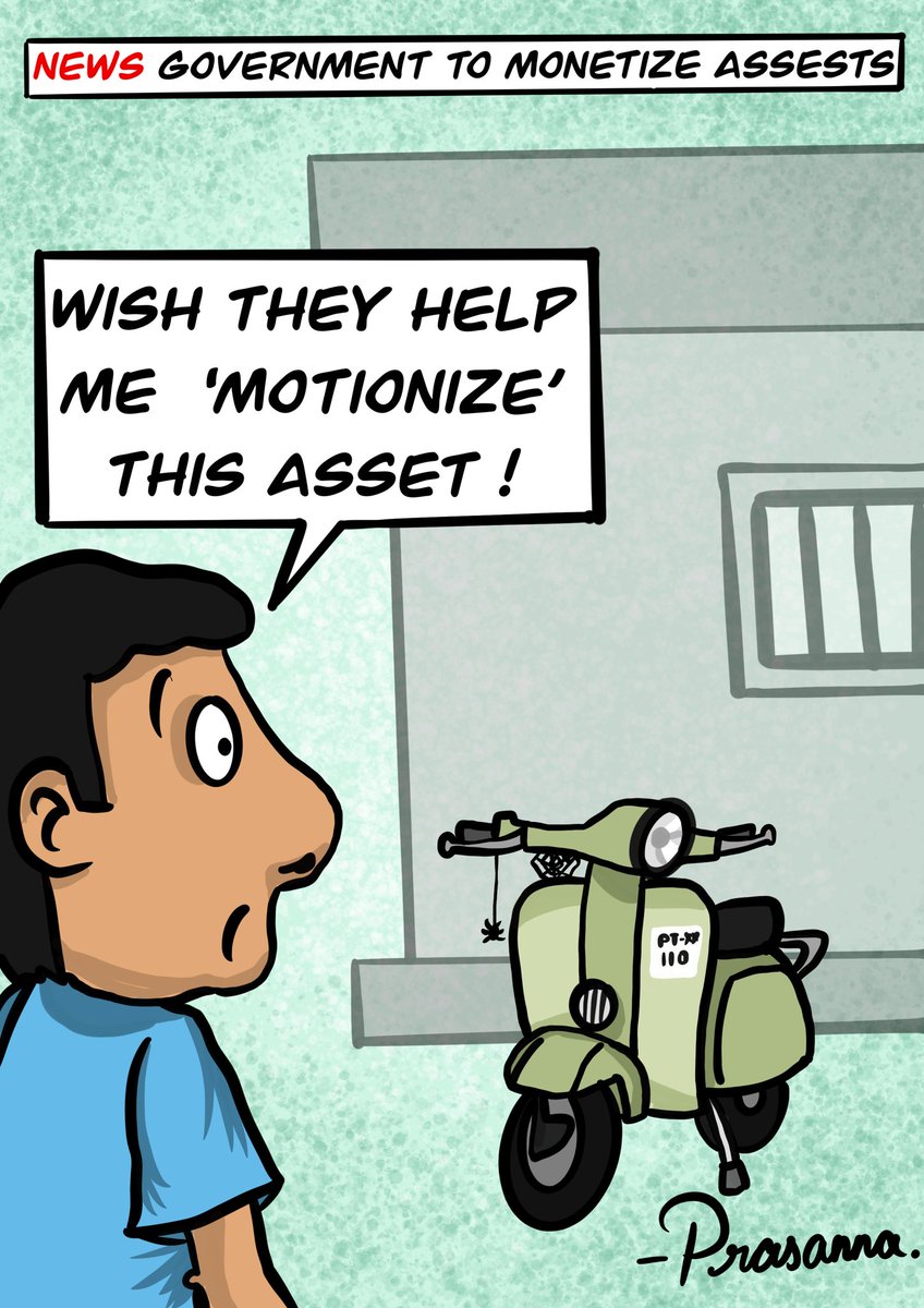 freesoultoons's tweet image. Monetize OR Motionize ⛽️ ? 😬 #PetrolPriceHike #AssetMonetization #MonetisationForNation