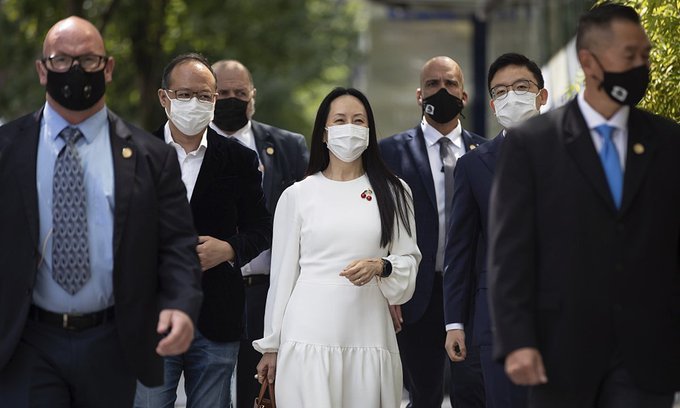 zhang_heqing's tweet photo. China urges Canada to release Meng Wanzhou who has been arbitrarily detained for 1,000 days. https://t.co/FFuaWLnlFD