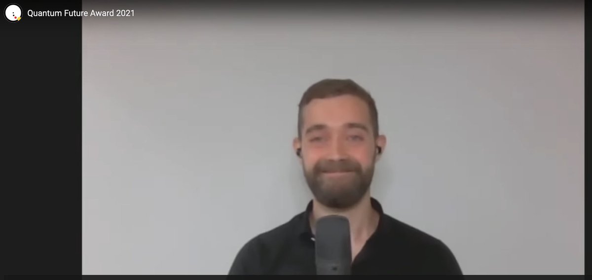 After our <a href="/PaulFaehrmann/">Paul K. Faehrmann</a> winning the Quantum Futur Award 2020 and our team winning the #QHack2021 Award, I am happy to announce that <a href="/jj_xyz/">Johannes Jakob Meyer</a> has actually won the #QFAward2021. Very well deserved, Johannes! <a href="/QuantenTech/">Quantentechnologien</a>
