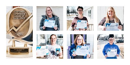 BCBSND's tweet photo. Recently, @SQMGroup_ recognized our team members for their outstanding customer experience performance. Learn more about these prestigious industry awards: https://t.co/16Xjt7W7QX. #MemberFocused #LifeAtBlue #EnjoyYourWork https://t.co/lG0kzFW4nj