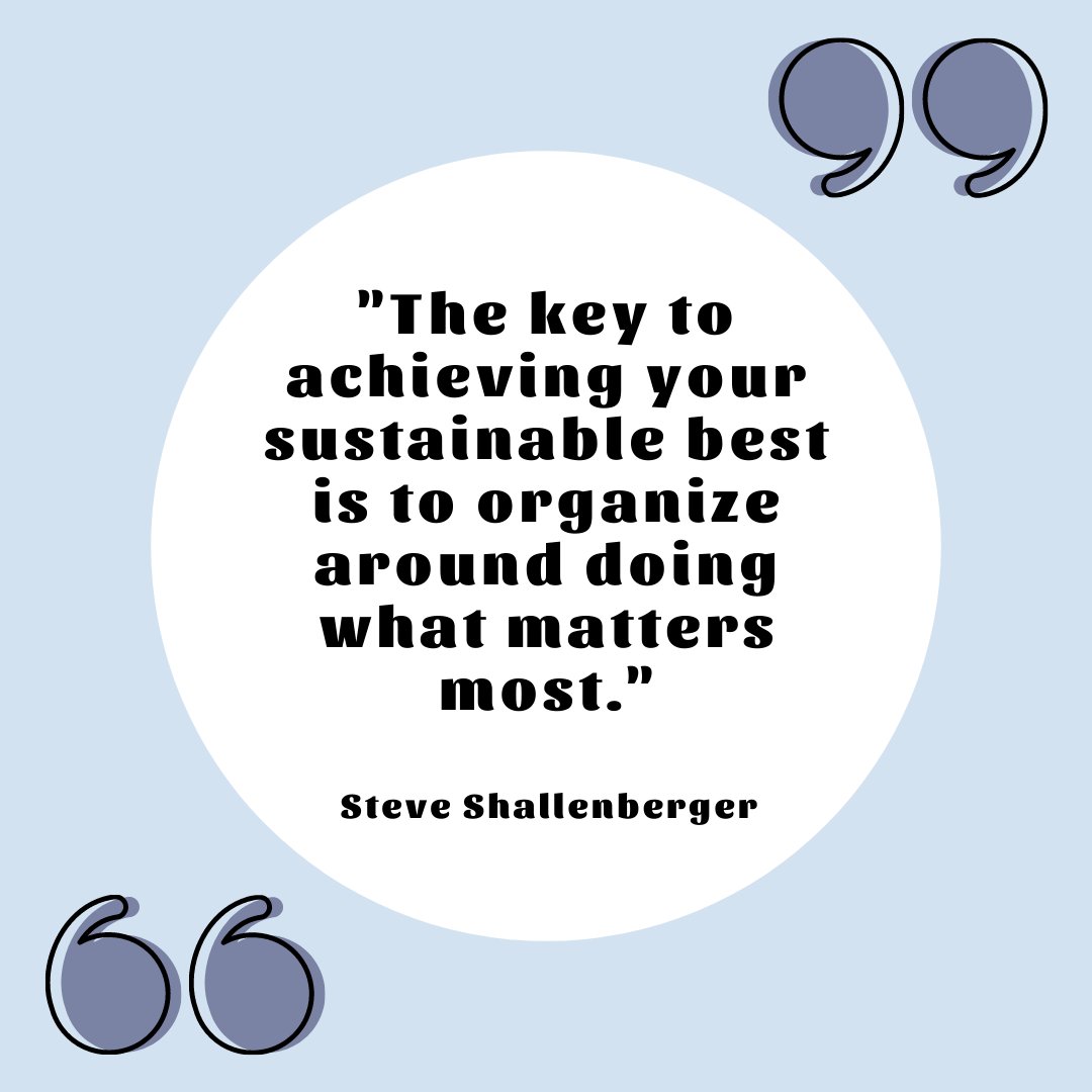 BYB's tweet photo. "The key to achieving your sustainable best is to organize around doing what matters most." -Steve Shallenberger

#bybgl #dwmm #dowhatmattersmost #priorities #success https://t.co/N9xgylr3BS