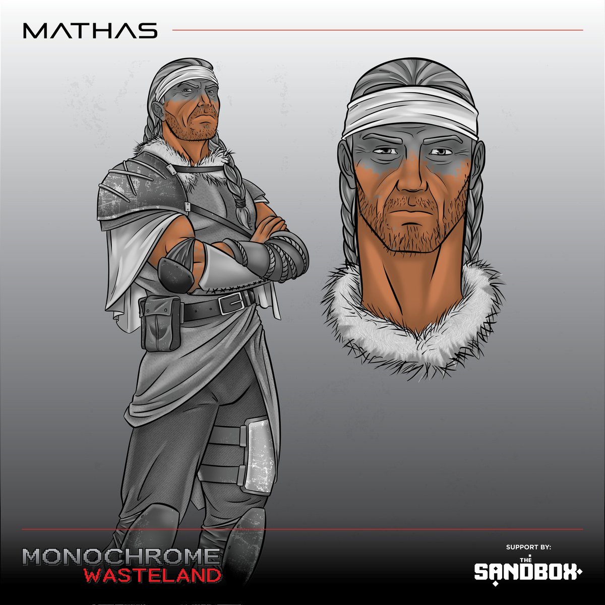 amonochromeera's tweet photo. Today is the official #MONOCHROMEworld livestream at 4pm CST (900pm GMT). Watch us create our βMATHASβ character, live from https://t.co/7Q0FjdMnF9. #monochromegame @thesandboxgame #GameMakersFund #GameMakerTSB #TSBexperience #GameMaker #voxedit @voxedit #NFT #TSB https://t.co/774bFjYPbp