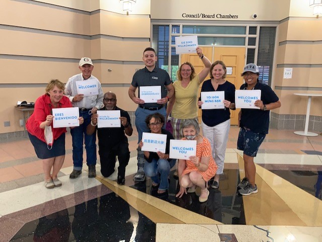 semntogether's tweet image. Members of Olmsted County's Human Rights Commission want to encourage everyone to find an event to participate in for Welcoming Week! Check out our regional SE MN Welcoming Week calendar here: sites.google.com/sscminnesota.o…