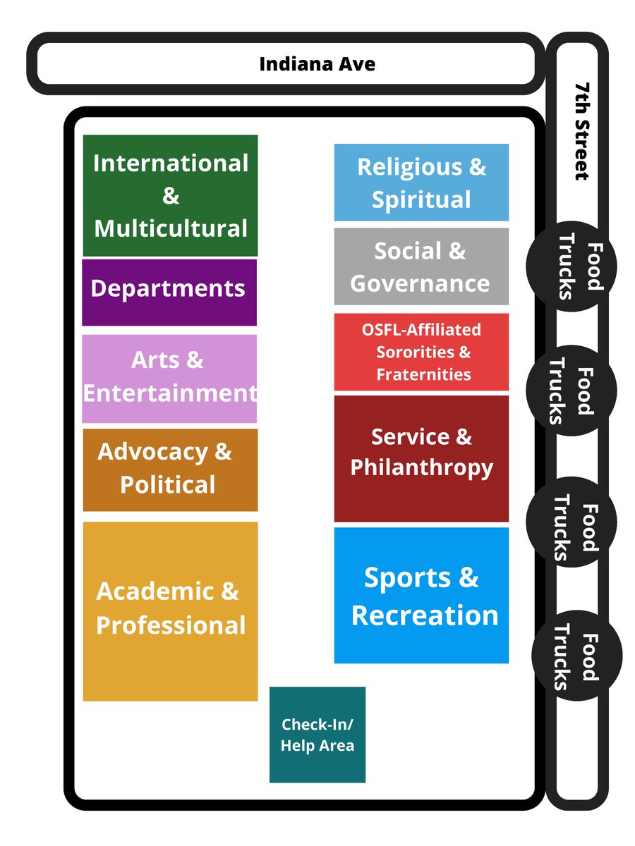 iufye's tweet photo. 😁There are TONS of groups and activities to join at IU. How will you find the one (or several) for you? If you're attending the Student Involvement Fair today from 4 to 7 p.m., use this map for guidance! https://t.co/zb5zyPRvoX