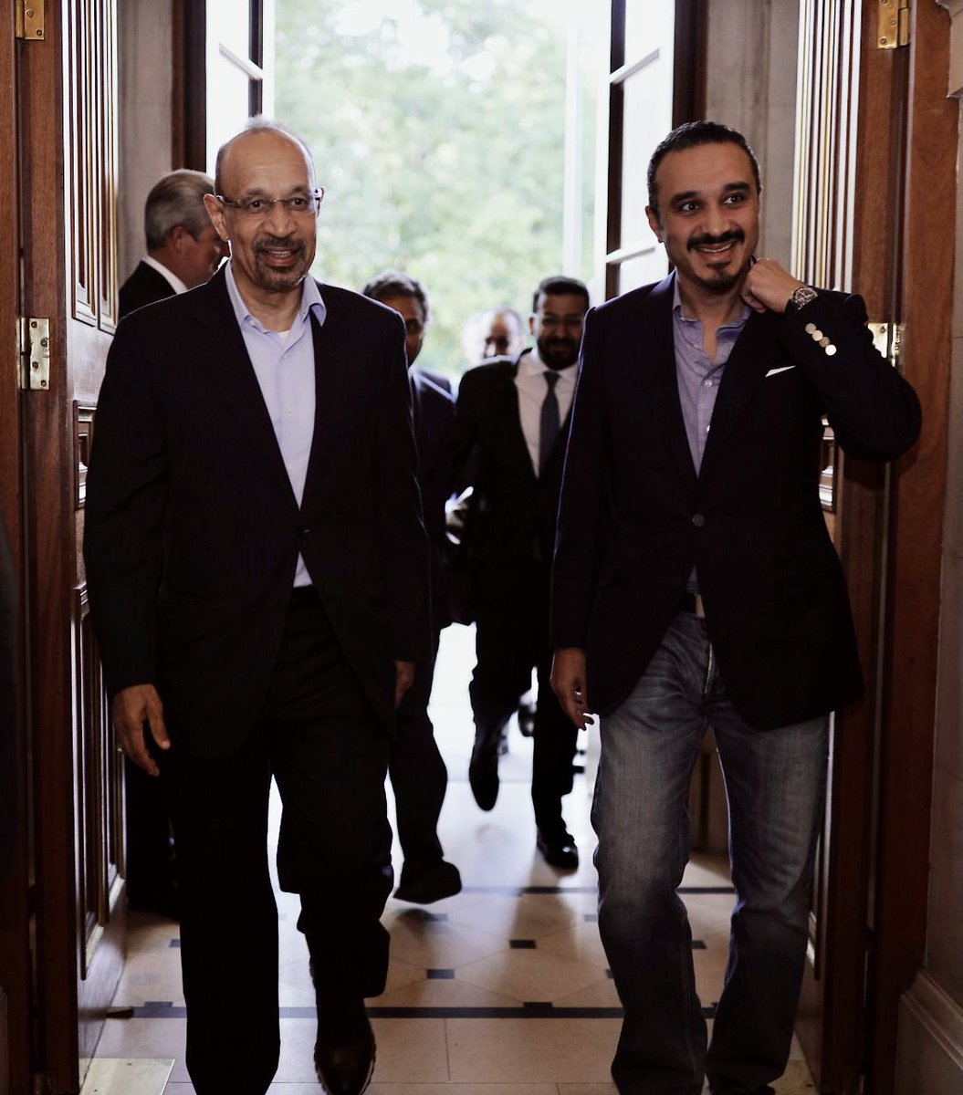 HRH Prince Khalid Bin Bander received HE Minister of Investment <a href="/Khalid_AlFalih/">خالد الفالح | Khalid Al Falih</a> as part of his official visit to the UK that aims to enhance and expand the strategic investments between the two nations 🇸🇦🤝🇬🇧