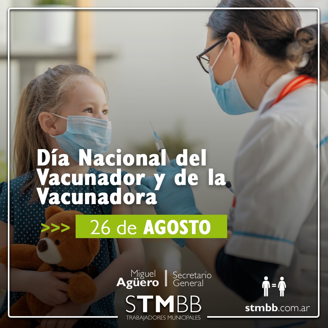 En homenaje al nacimiento de Albert Sabin, el 26 de agosto de 1906, en Argentina celebramos hoy el Día de la Vacunadora y del Vacunador. A quienes están al frente de la campaña de vacunación más grande de nuestra historia, gracias por inyectar esperanza a nuestra vidas