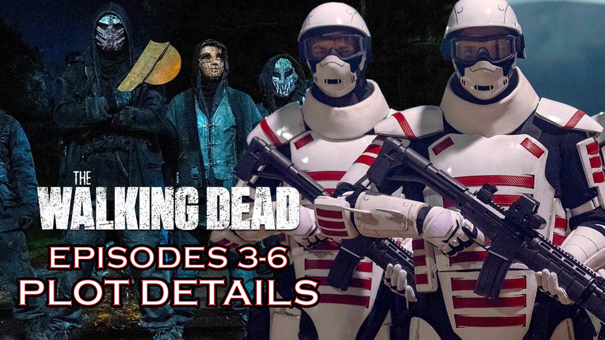 NocbroNation's tweet photo. NEW VIDEO -> The Walking Dead Season 11: Episodes 3 - 6 Plot Details | Breakdown Discussion
🎥 https://t.co/Obj7NvqHJT
#TWD #TWDFamily #TWDUniverse #TWDReapers #TWDCommonwealth https://t.co/xMQEDxWXja