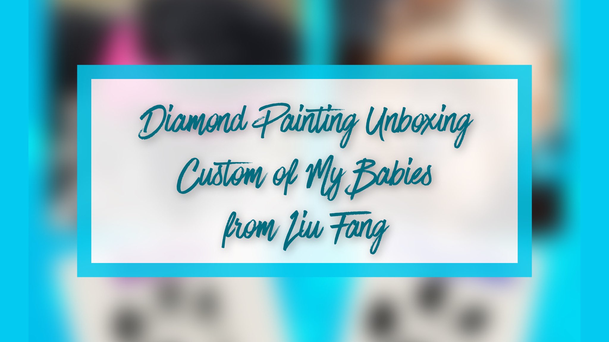 Diamond Painting - Unboxing