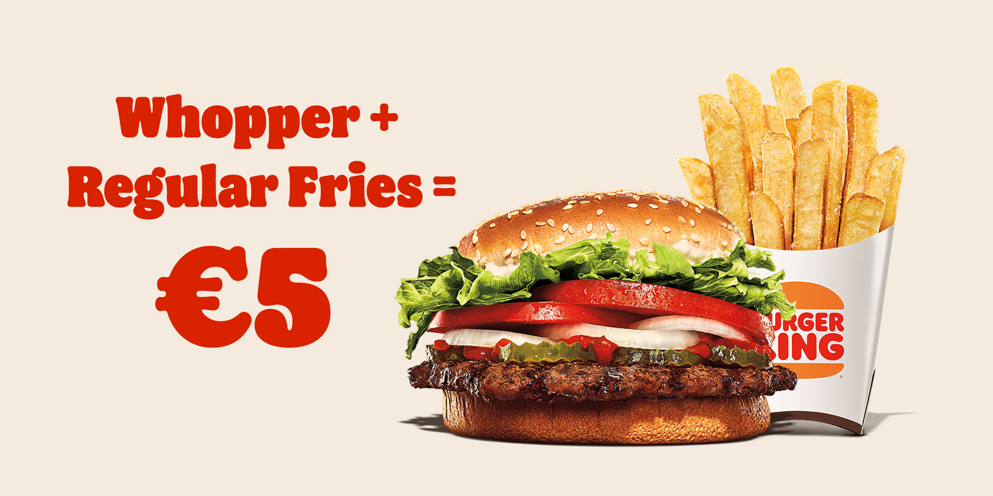 Burger King Ireland Name A Whopper Deal That S Just 5 On The Burger King App This T Co F1lrm4nrtg T Co Dwvj44gard Twitter