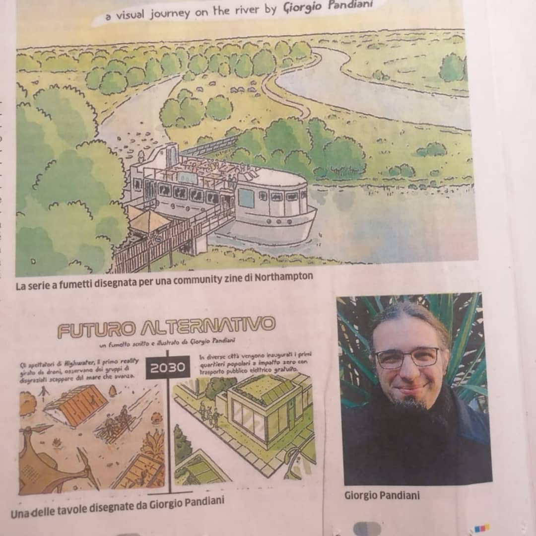 GiorgioPandiani's tweet photo. Ieri su @laprovinciadilc si è parlato dei miei #fumetti, della storia che sto realizzando, con @sergiorouges, per @RevueDessineeIT e della serie in corso su @TheHappyHoodNN 📚🌎🐦

Ringrazio ancora tutta la redazione e @mastro_teo per l'intervista ❤

#Lecco #Northampton #Paris https://t.co/azPclKbH7R