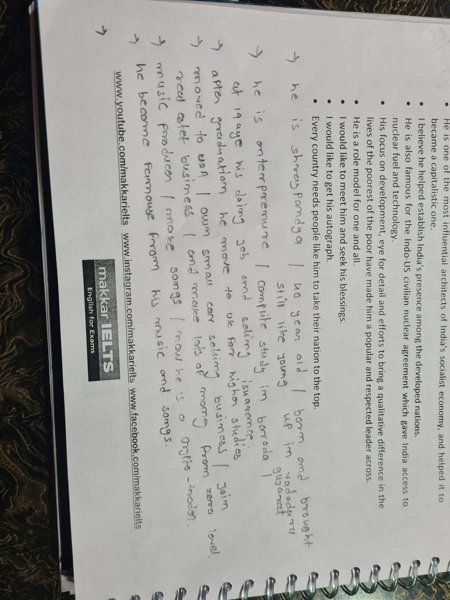 nik_aervadiyaa's tweet photo. This is an IELTS Speaking cue card 😍
This is for you @RayPandya1 https://t.co/7jWazW1x1O