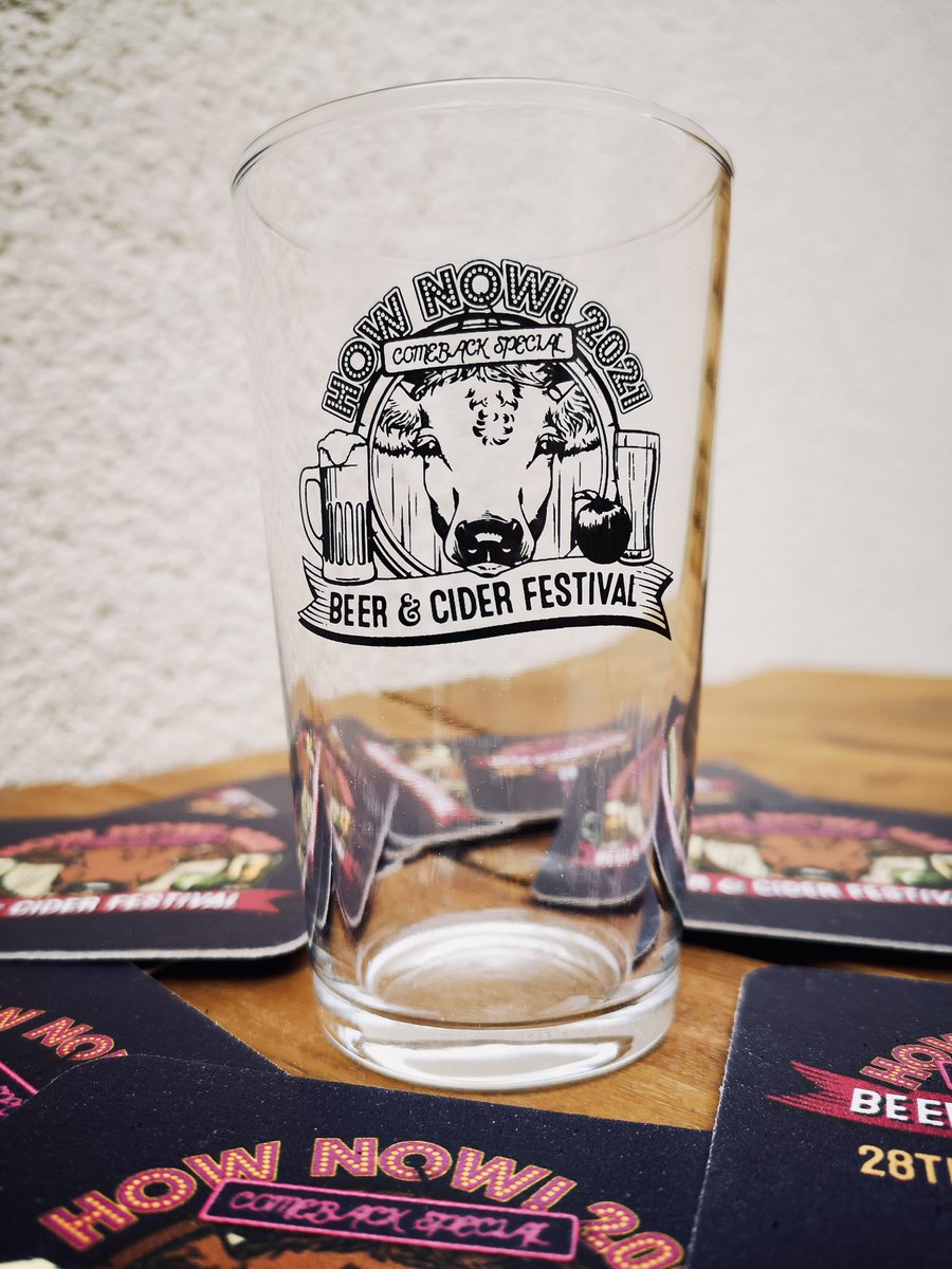 #hownow2021 is back this bank holiday weekend, what will you fill your glass with? We’ve 12 real ales &amp; 6 ciders to try over the weekend  #realale #cider #beerfestival #louth #browncow #caskale
Great glasses &amp; beer mats from...
#glasses <a href="/coffeecupstweet/">Coffeecups</a> 
#logodesign <a href="/graphicgene/">Rick Parsons</a>