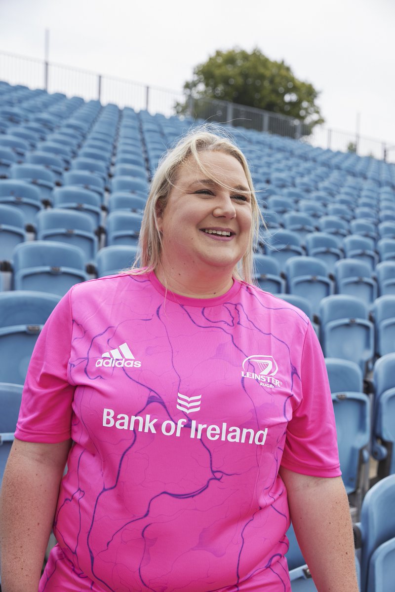 🔵 | Hazel Brown was a Leinster Rugby supporter and was to feature in our jersey launch.

Tragically, Hazel passed away a few weeks ago, but with her family’s blessing, we wanted to celebrate her life with these wonderful images. 

Rest in peace, Hazel. 

#SparkyHaze