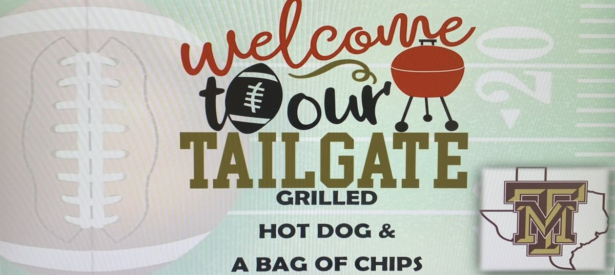 Tomorrow is opening day for our Coach O’Neal and our Warriors.  Today we are hosting our first ever Tailgate Luncheon here <a href="/tulosomidwayhs/">Tuloso-Midway High School</a>.  We have Hot Dogs coming straight off the grill.  Good Luck to all of our teams this year.  <a href="/kiii3news/">KIII 3 News</a> <a href="/aramark_k12/">Aramark K-12</a> <a href="/TulosoHR/">Tuloso-Midway HR</a> <a href="/Aramark/">Aramark Corporation</a>