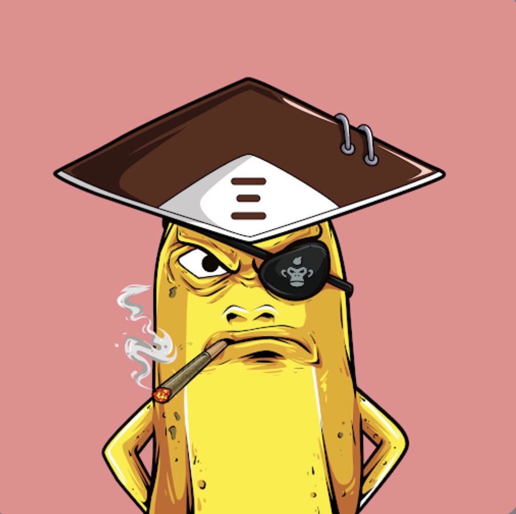 BronTiger's tweet photo. Ummm I kinda look like the @MadBananaUnion I minted #NewProfilePic #floormoon https://t.co/BqZsS3F9rD