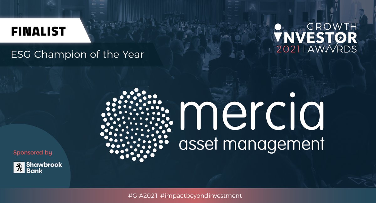 👏 After an unbelievable year for our #EIS &amp; #VCT funds, we have been shortlisted for 5⃣ <a href="/GIAwards/">GrowthInvestorAwards</a>!

✅ ESG Champion of the Year
✅ Exit of the Year
✅ Most Impactful Investment 
✅ Best VCT Investment Manager
✅ Best EIS Investment Manager

Amazing result!

#GIA2021 #OneMercia