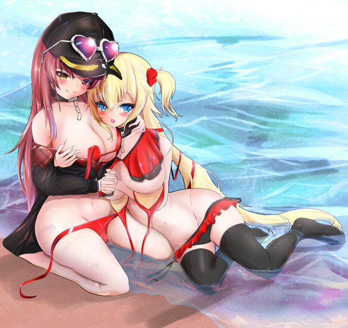 #エロちゃまりん
#マリンのお宝 
#はあとArt 
ホロライブラインは多分遵守してるはず 