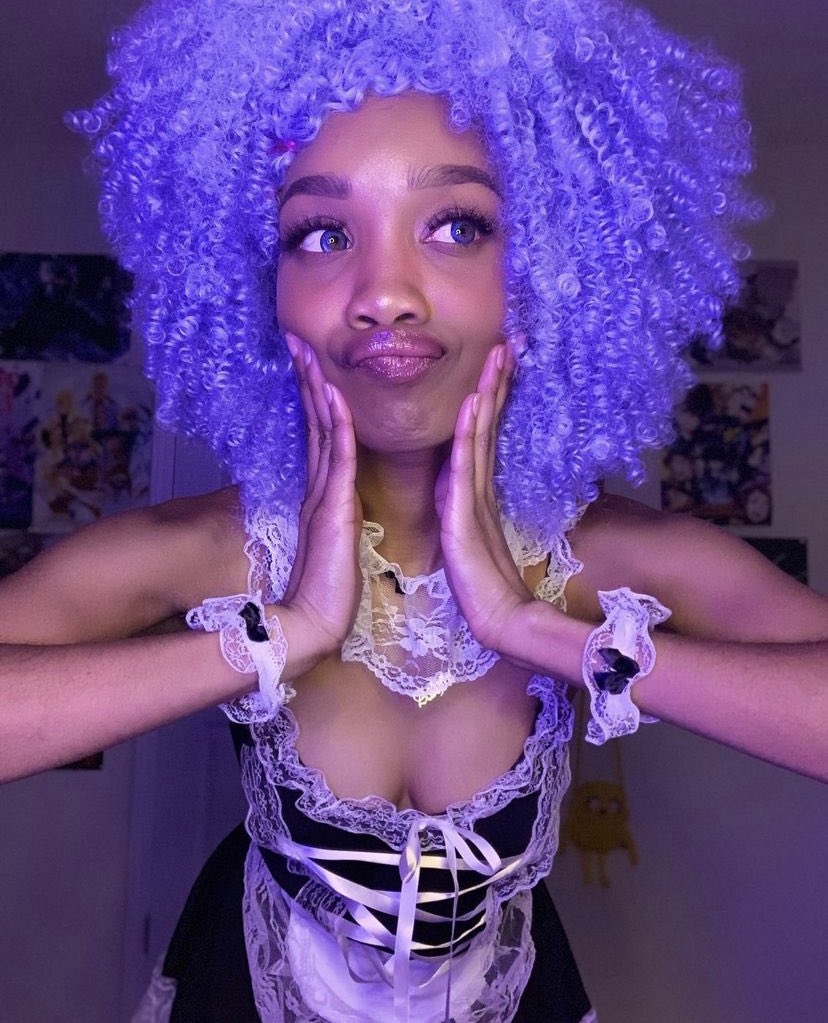 kembeckled's tweet photo. Look at @ydecosplay in our light blue โEsdeathโ wig ๐ they look so lovely! #afrowigs #syntheticwigs #kembeckledwigs
https://t.co/KNveFL6yrN https://t.co/12WbhwYB46