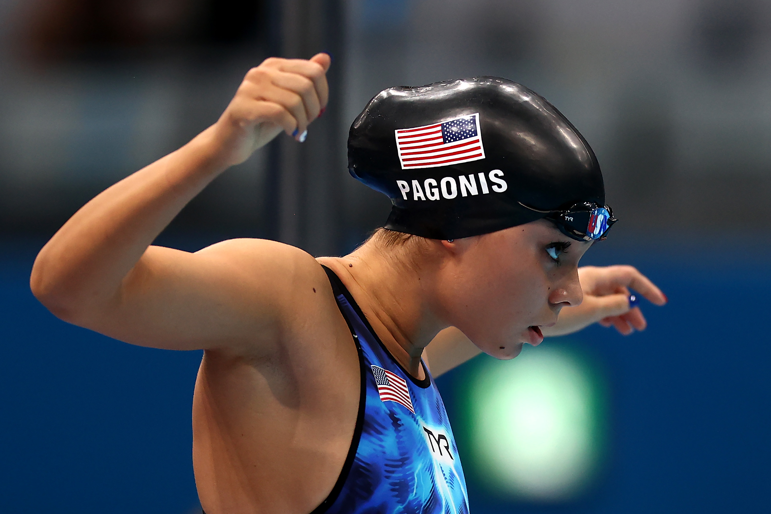 Paralympic swimmer and influencer Anastasia Pagonis claims her second