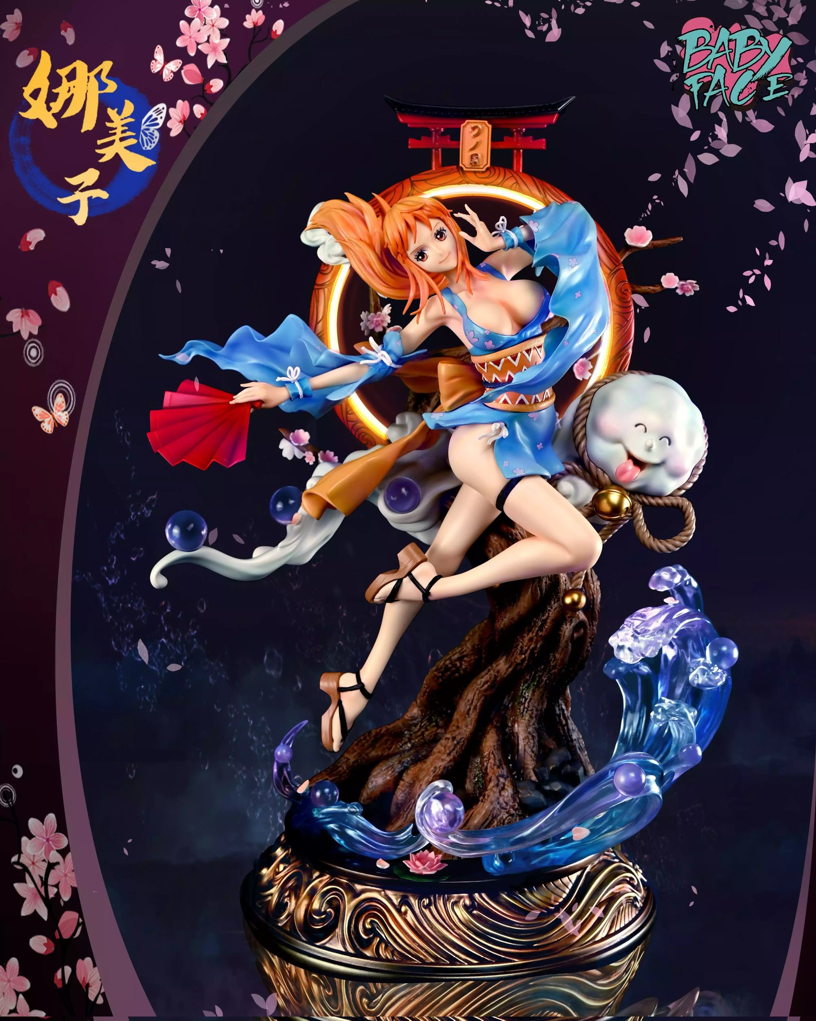 ワンピース ナミ 　ガレージキット（ゼウス） ワンピース ナミ ゼウス ガレージキット フィギュア 完成品｜Yahoo