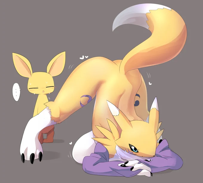 やわらかレナモン #jackochallenge #レナモン #ネーモン https://t.co/9zhA0kcYTN 