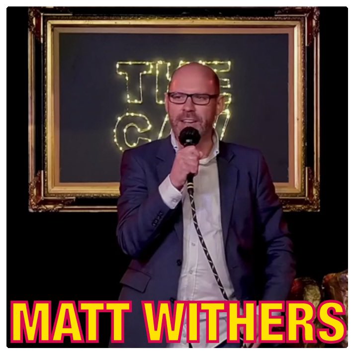 XXSComDons's tweet photo. TONIGHT! @mattwithers is a 40-something stand-up who has been peddling his brand of topical comedy since 2021. A regular on TV's London Live, he is the co-presenter of the podcasts The New Normal &amp; Barely Contained because, yes!, finally a white, middle-aged man has a podcast. https://t.co/gIPakl4d5u