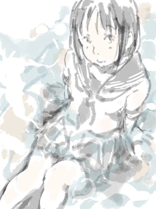 昨日描いたラフ
どう仕上げようか 